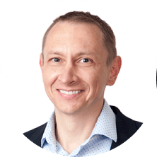 Headshot of AQUA CFO Kirk Sayler
