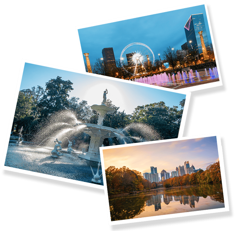 Georgia State Photo Colage