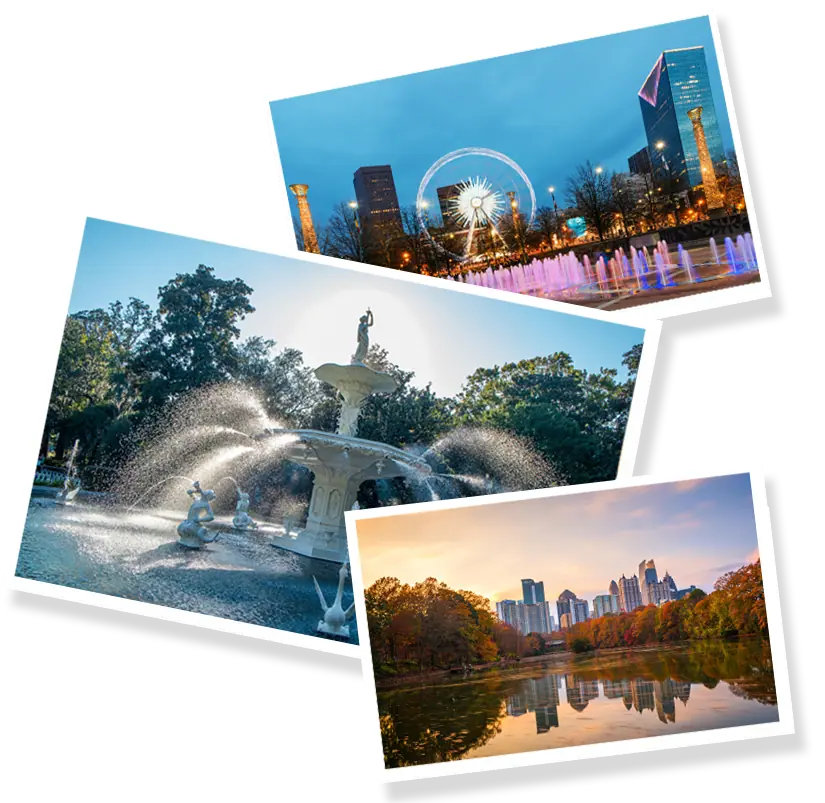 Georgia State Photo Colage