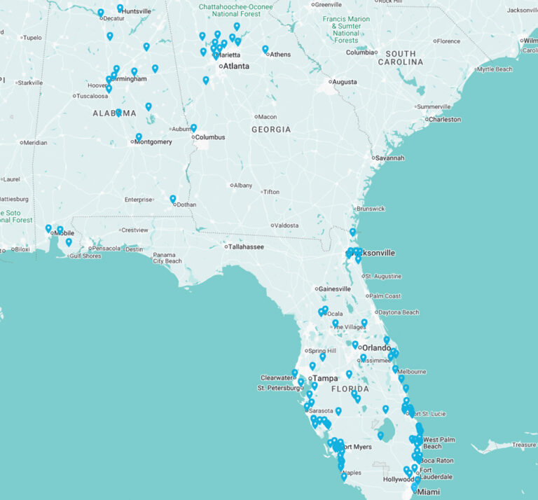 AQUA Dermatology Location Map