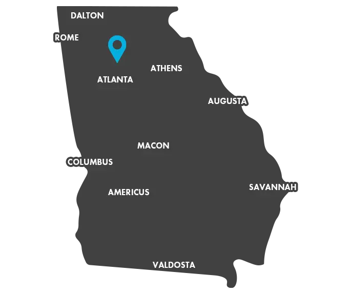 Acworth State Map