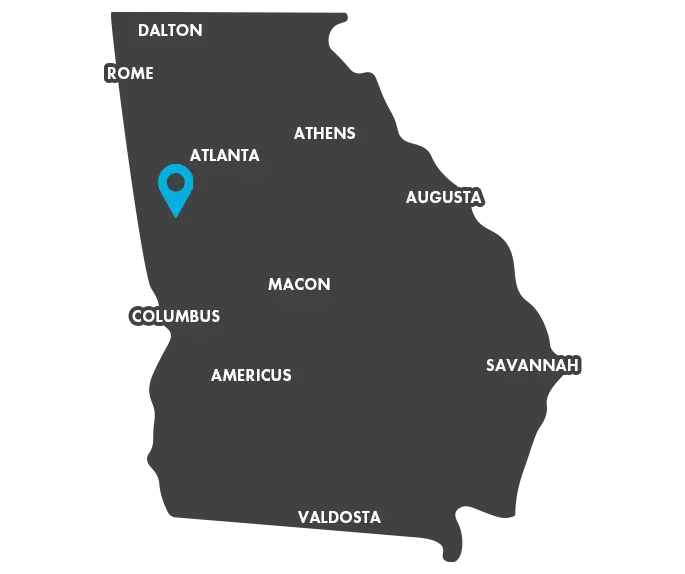 Newnan Georgia State Map