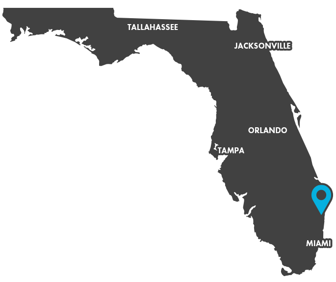 Lighthouse Point, FL Florida Map